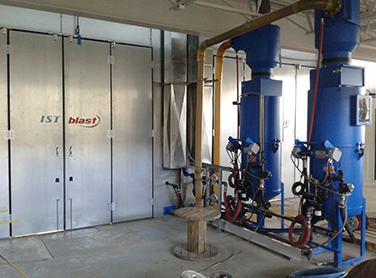Large Blast Booth