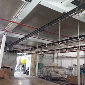 Industrial Area with Equipment