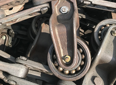 4” I Beam Chain with Trolley’s
