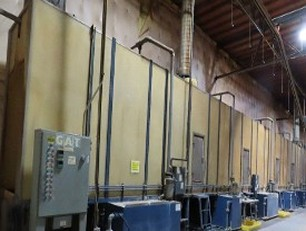 GAT Powder Coating System  S-10 5 Stage GAT/Nordson Powder Coating System 5'W x 7'H