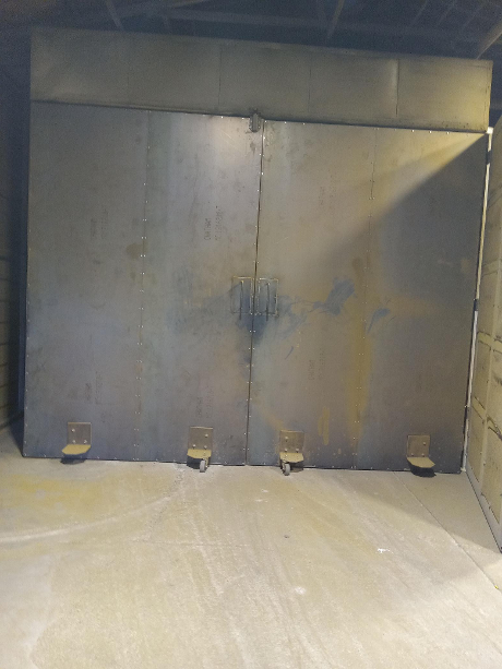 10'W x 12'H x 18'L Used Powder Coat Oven                  10'W x 12'H x 18'L Used Powder Coat Oven