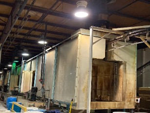 S-13 Used Powder Coating System 5'W x 7'H